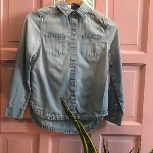 Girls button down T-shirt